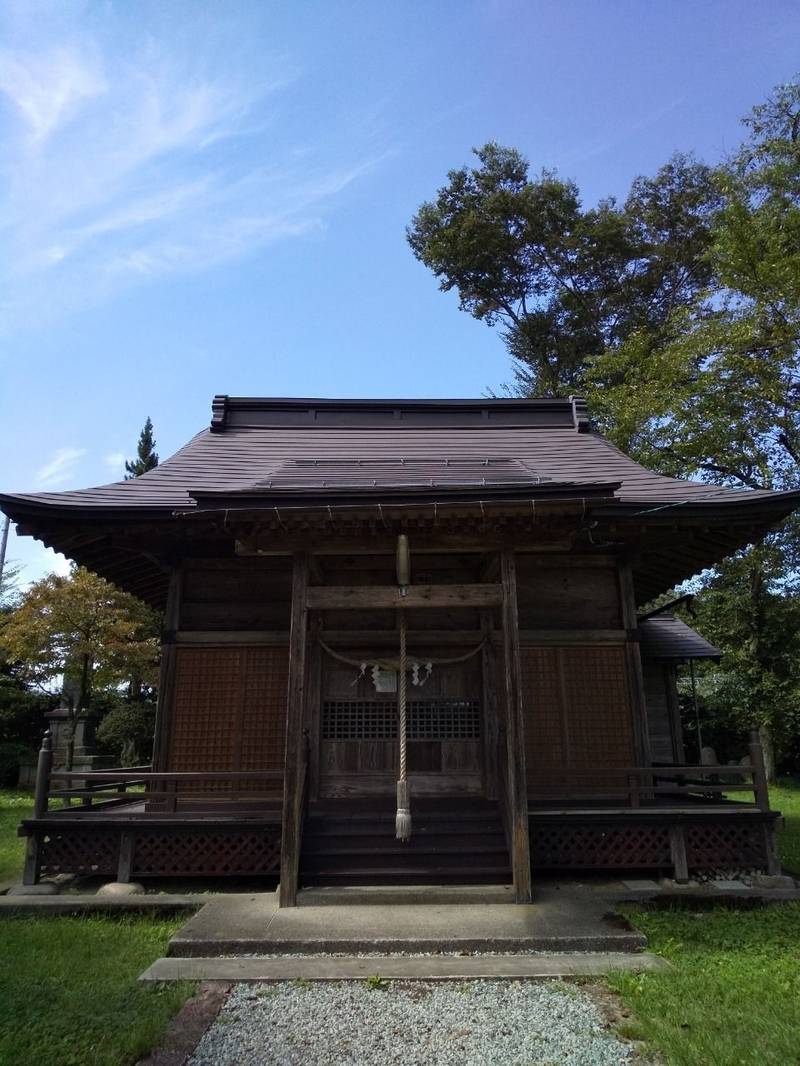 白山神社,山形県西村山郡朝日町大谷738