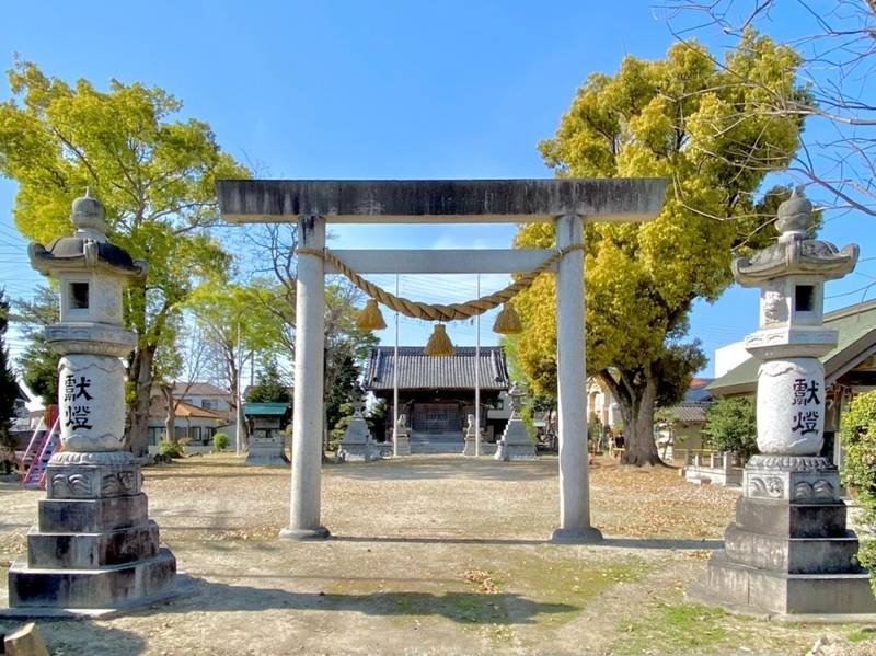 日長神社,愛知県岡崎市中島町新町１８−４