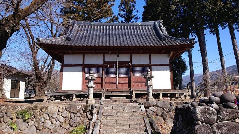 少宮神社   (若宮神社),山梨県山梨市牧丘町窪平６２７