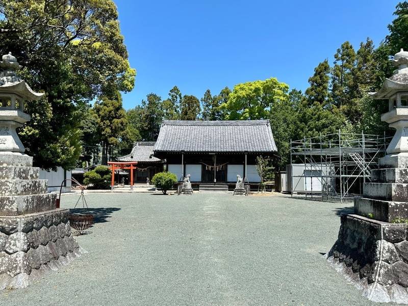 萩原神社 (豊川市御津町),愛知県豊川市御津町赤根仲田1番地
