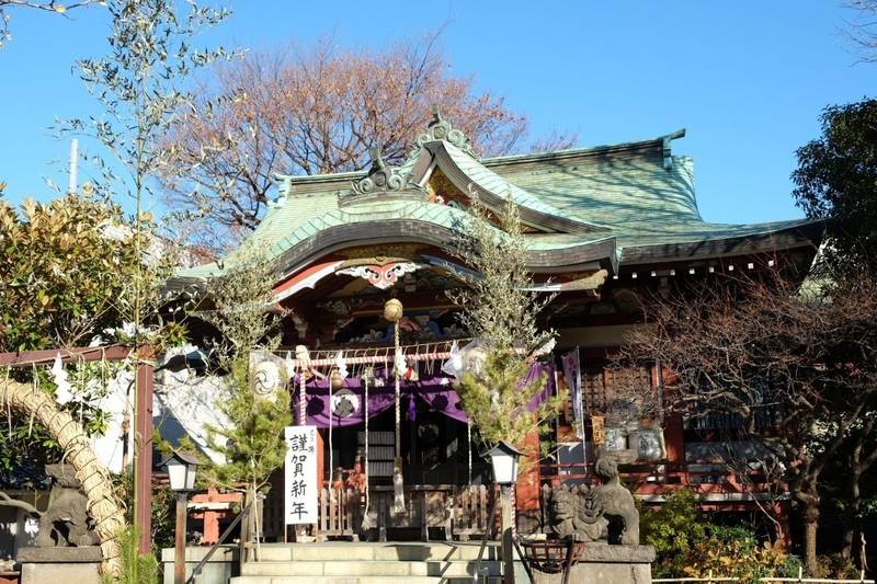 千住本氷川神社 御朱印 足立区 東京都 Omairi おまいり