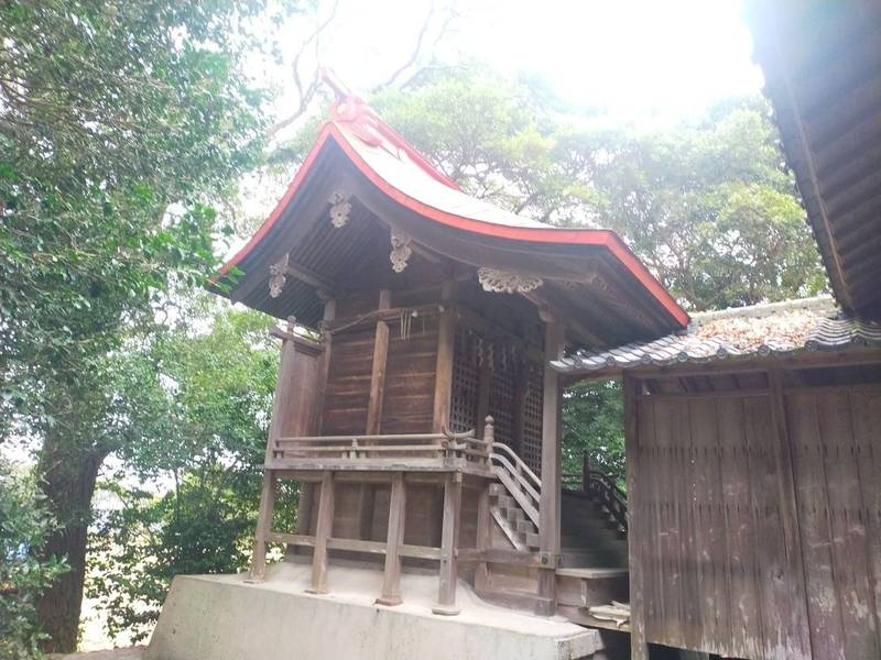 七社大明神,福岡県豊前市大字松江1584