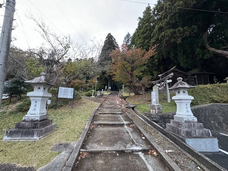 配志和神社,岩手県一関市山目館56