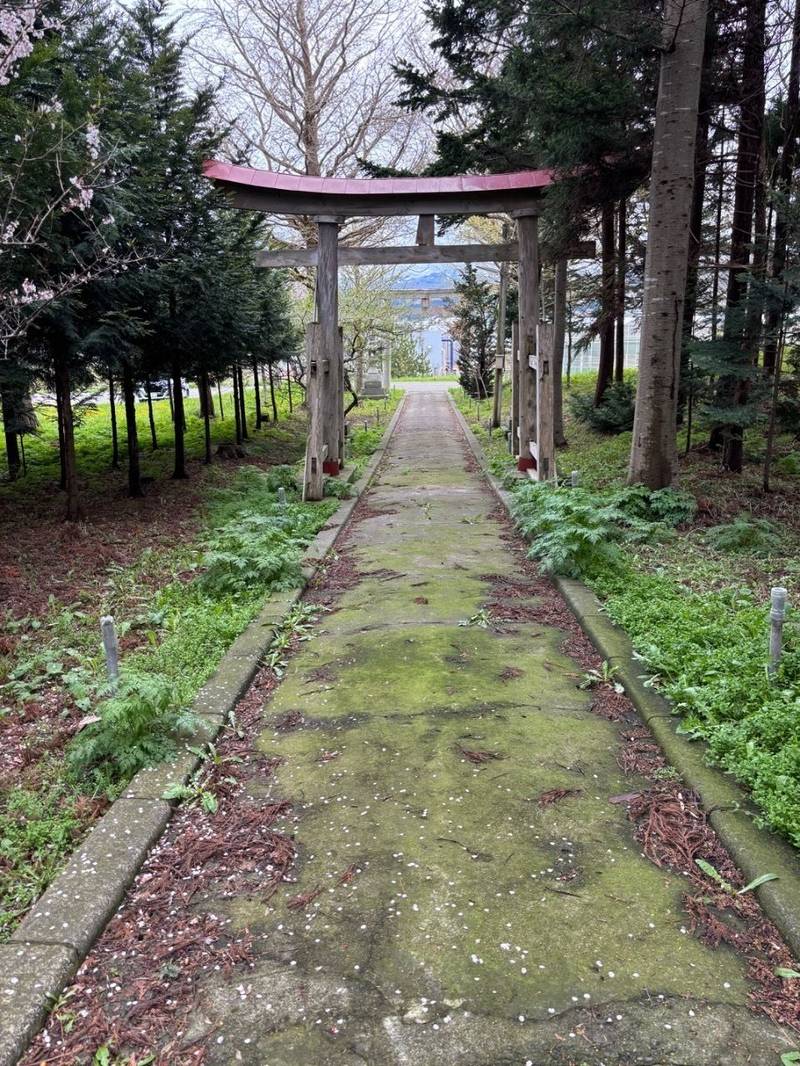 砂館神社,北海道檜山郡上ノ国町字北村９２