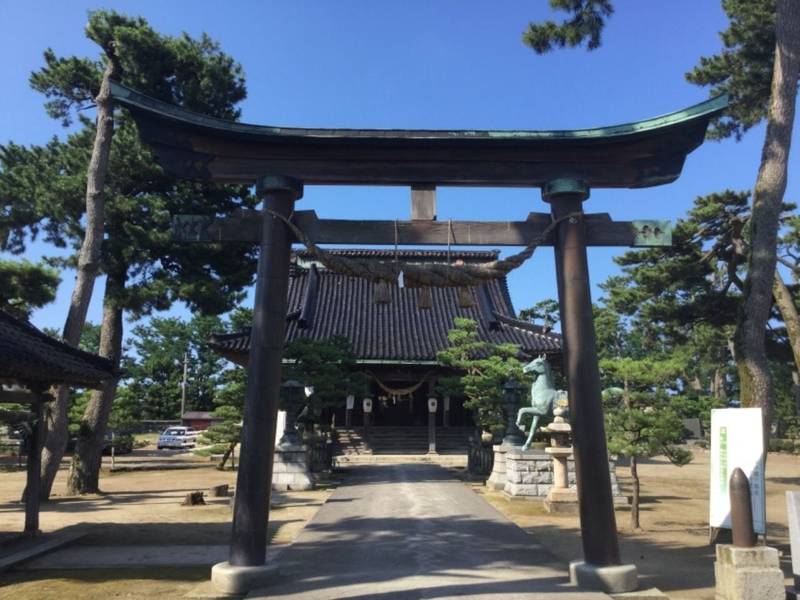 放生津八幡宮 御朱印 射水市 富山県 Omairi おまいり