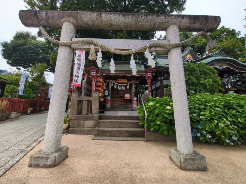 民部稲荷神社   (川越八幡宮 境内社),埼玉県川越市南通町19-1