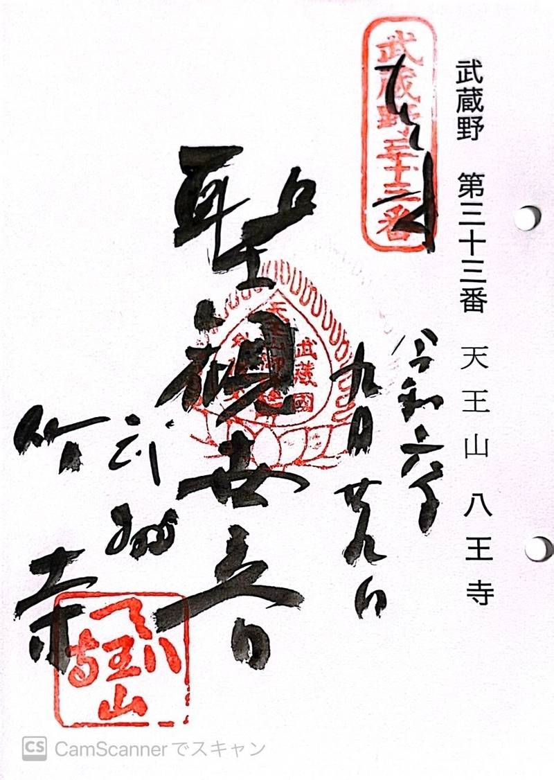 八王寺    (竹寺),埼玉県飯能市大字南704番地