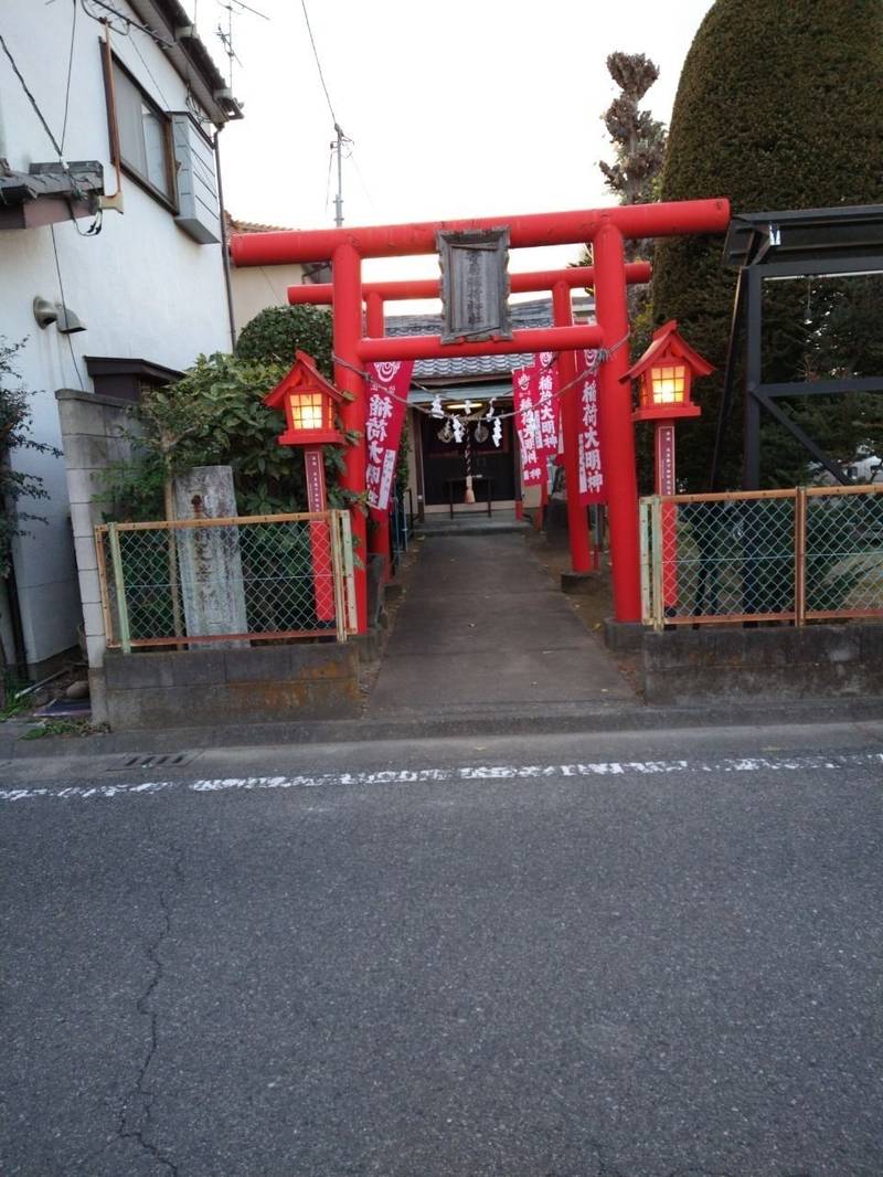 寄居稲荷神社,群馬県前橋市若宮町一丁目19-5