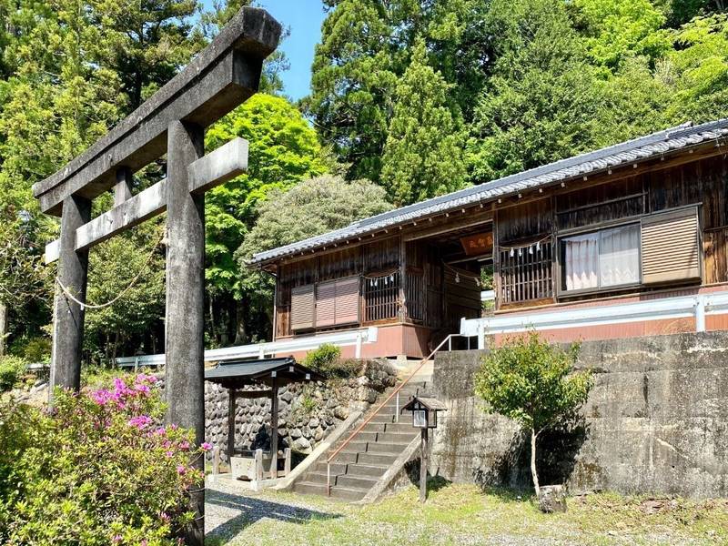 熊野神社   (浜松市天竜区佐久間町浦川),静岡県浜松市天竜区佐久間町浦川2561