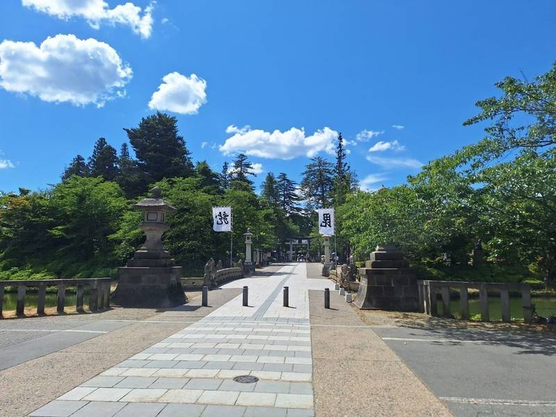 米沢城址,山形県米沢市丸の内