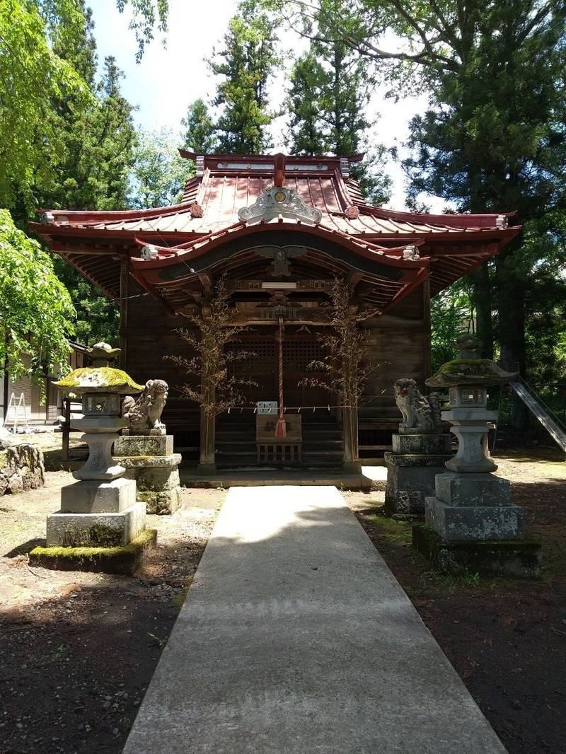 諏訪神社,群馬県吾妻郡長野原町長野原