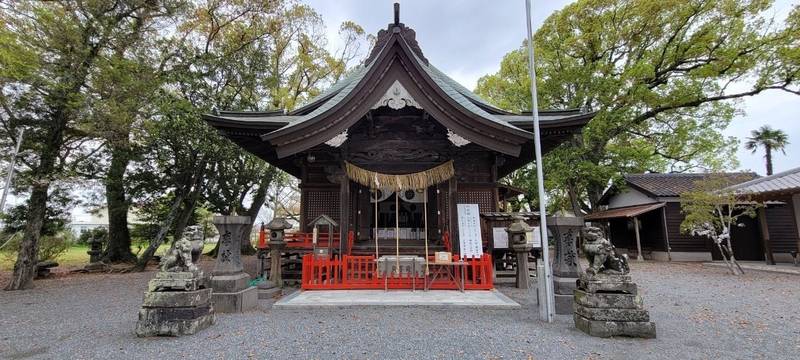 美奈宜神社 (林田),福岡県朝倉市林田210