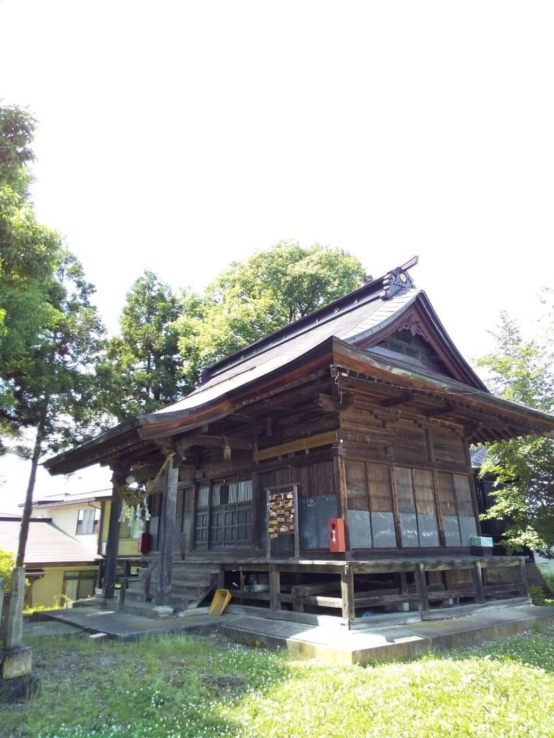 八幡神社  (蟹沢),山形県東根市蟹沢楯2113