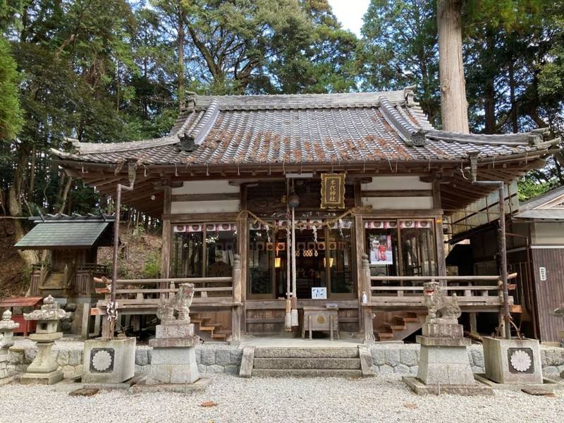 木代神社,三重県伊賀市蓮池 351番地