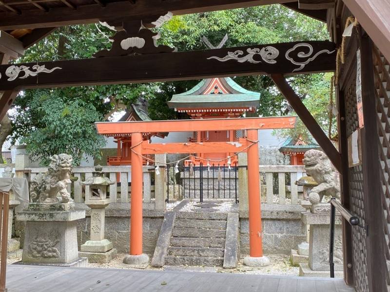 和爾坐赤阪比古神社,奈良県天理市和爾町１１９４