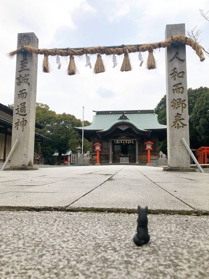 日吉神社 博多区山王 御朱印 福岡市 福岡県 Omairi おまいり