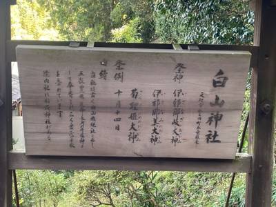 白山神社   (天理市杣之内町),見どころ,tackto