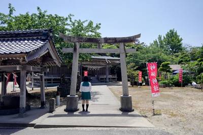 神﨑神社,見どころ,平沢凛