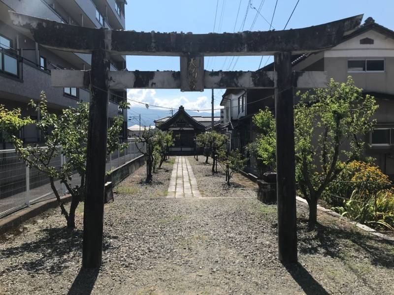 天満天神社  (天満宮普門院),長野県飯田市仲ノ町351-1