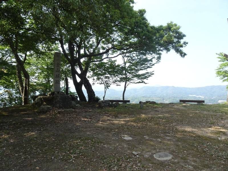 美濃金山城跡,岐阜県可児市兼山古城山