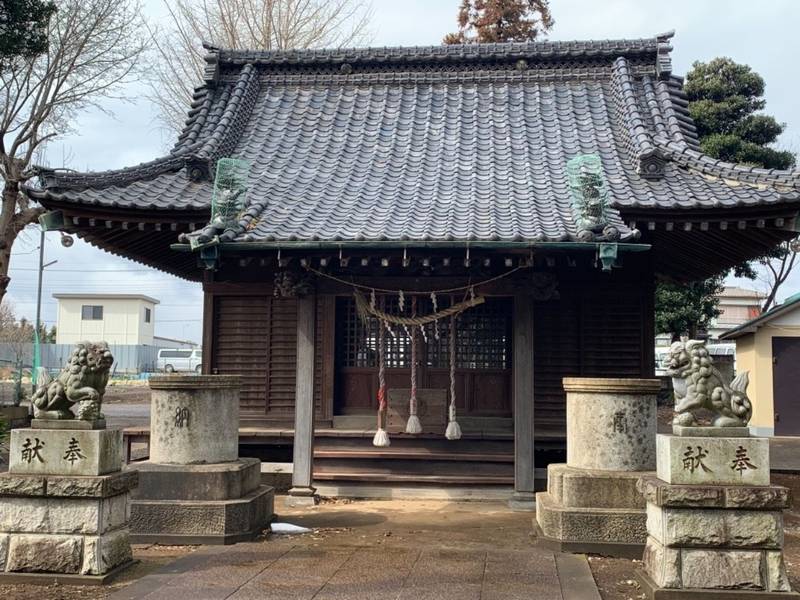 胡録神社   (大橋),千葉県松戸市大橋769