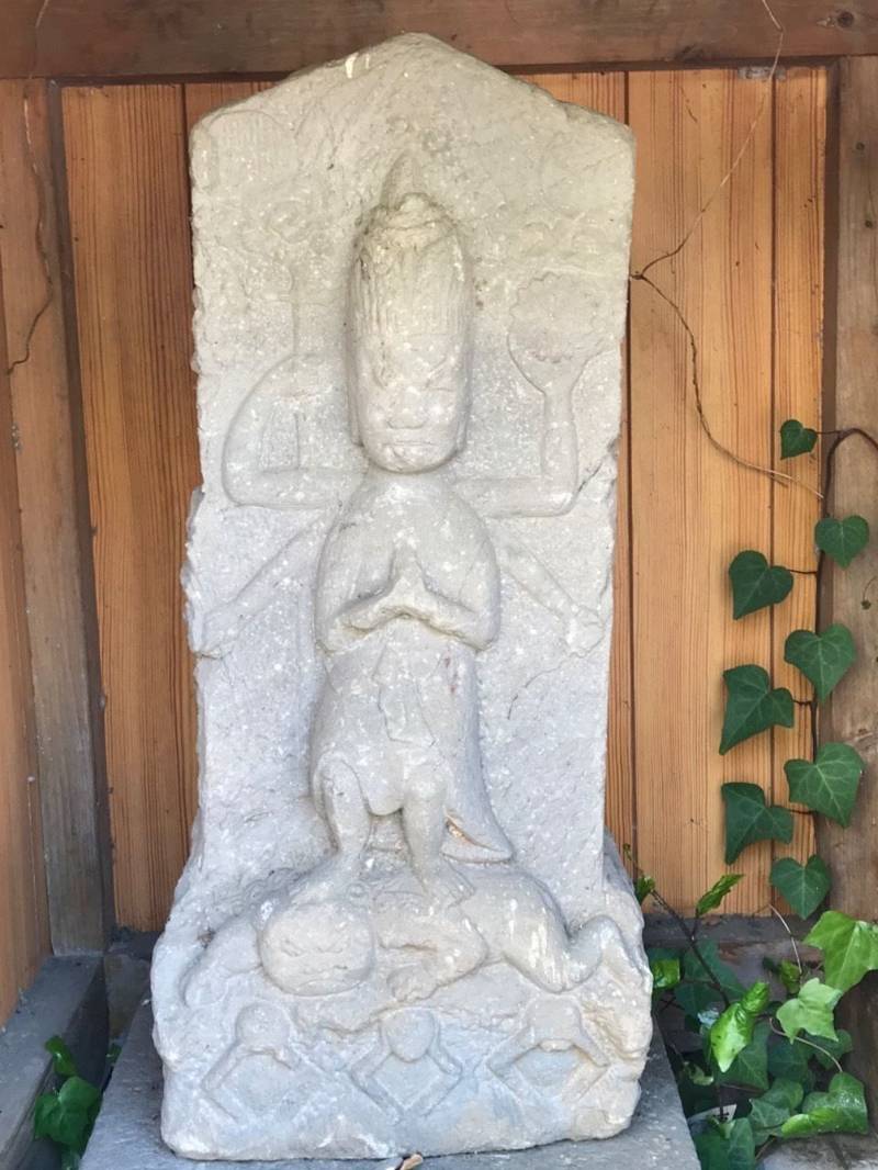 庚申塔   (大倉山二丁目),神奈川県横浜市港北区大倉山2丁目12