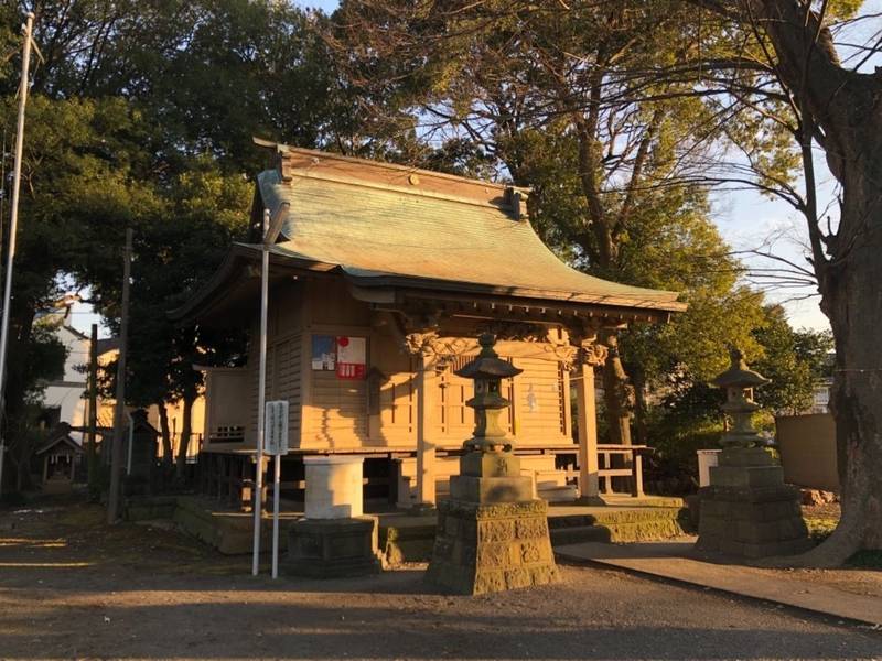 日枝大神,神奈川県座間市四ツ谷479