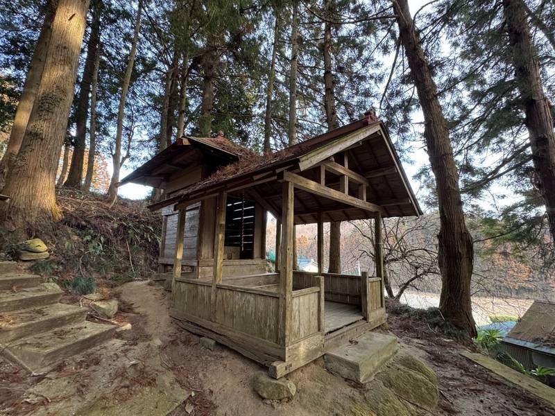 観音神社,宮城県角田市毛萱