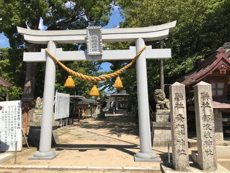 都波岐神社・奈加等神社,三重県鈴鹿市一ノ宮町1181