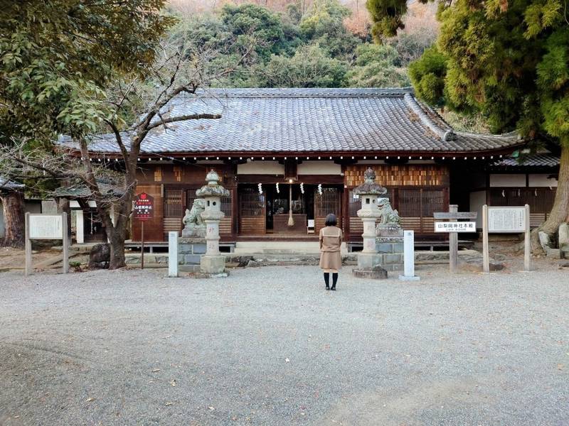 山梨岡神社   (春日居町),山梨県笛吹市春日居町鎮目1696