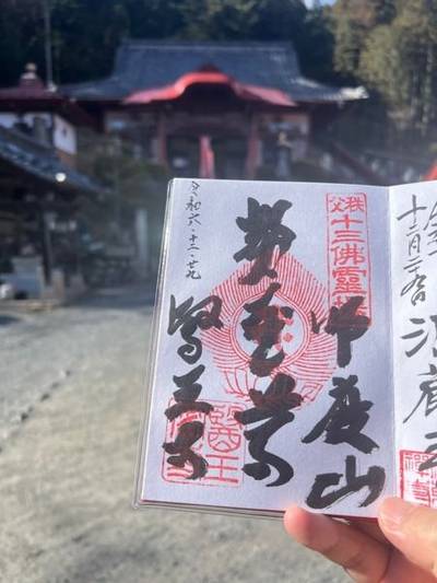 医王寺   (二十三夜寺),御朱印,関東王様