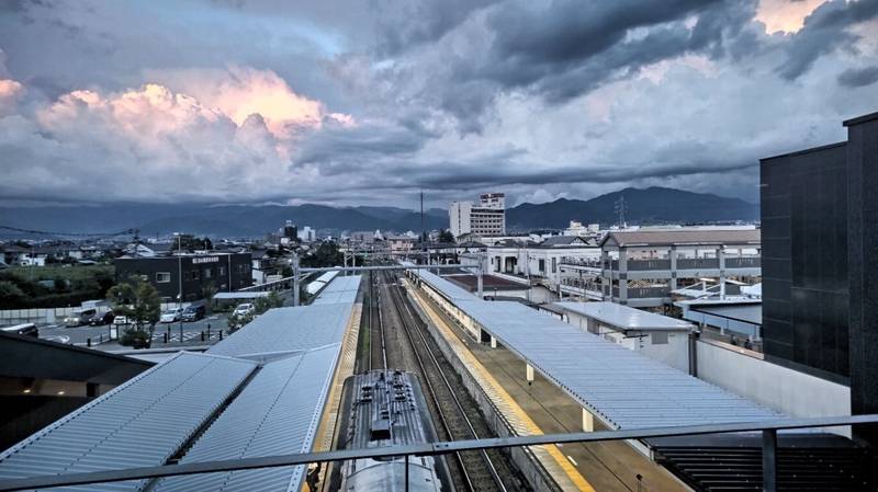 甲州街道　石和宿,山梨県笛吹市石和町松本地内