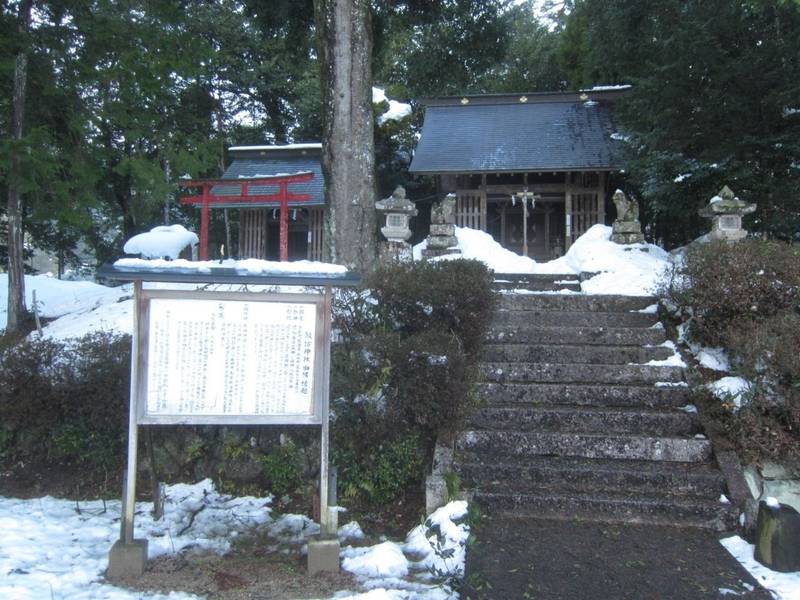 諏訪神社  (西坂町),京都府綾部市西坂町嵩松54−１