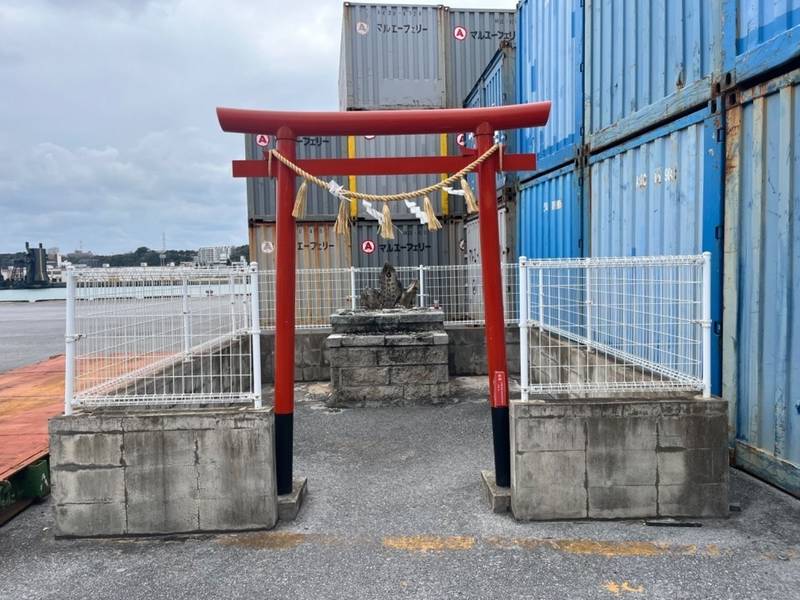 沖宮拝所跡,沖縄県那覇市通堂町4-4