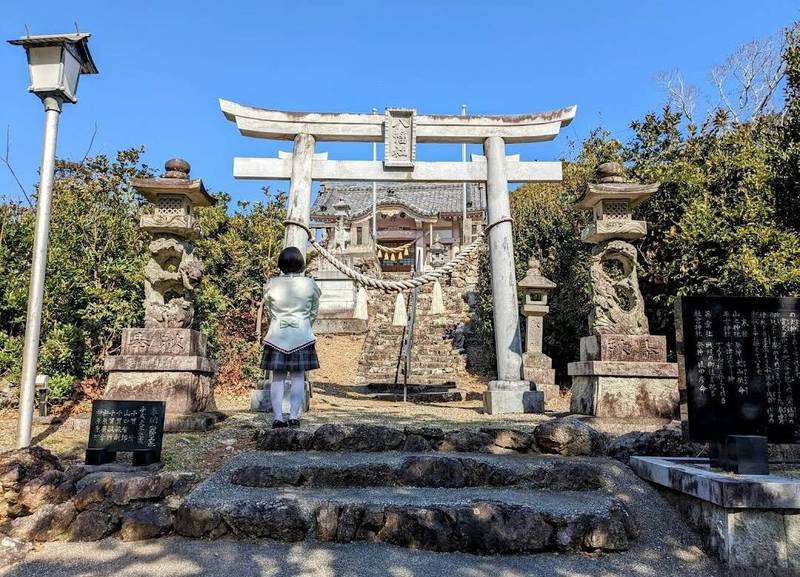 八幡社 (宇津江町),愛知県田原市宇津江町居山