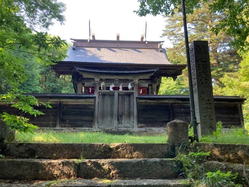 心清水八幡神社,福島県河沼郡会津坂下町塔寺字松原2908
