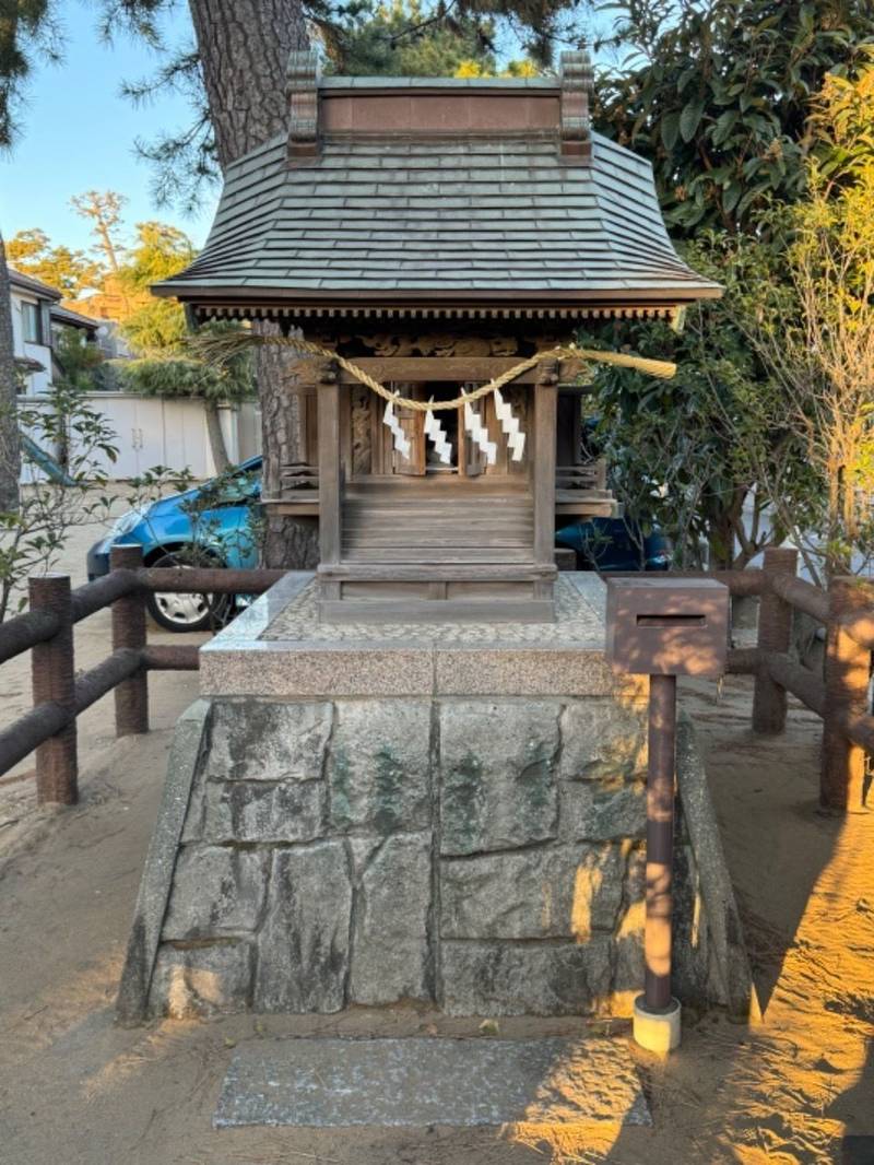 胡録神社   (新田),千葉県市川市新田1-3-1