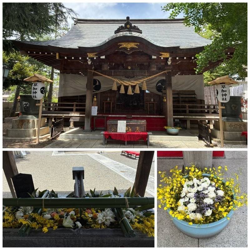 草加神社,埼玉県草加市氷川町2118-4
