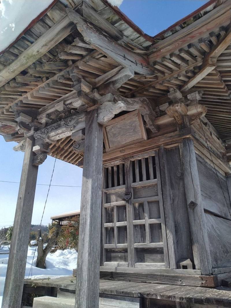 白山神社,宮城県白石市斉川塞ノ上