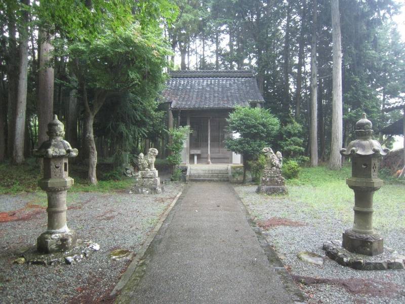 阿光照神社,京都府福知山市字半田1218