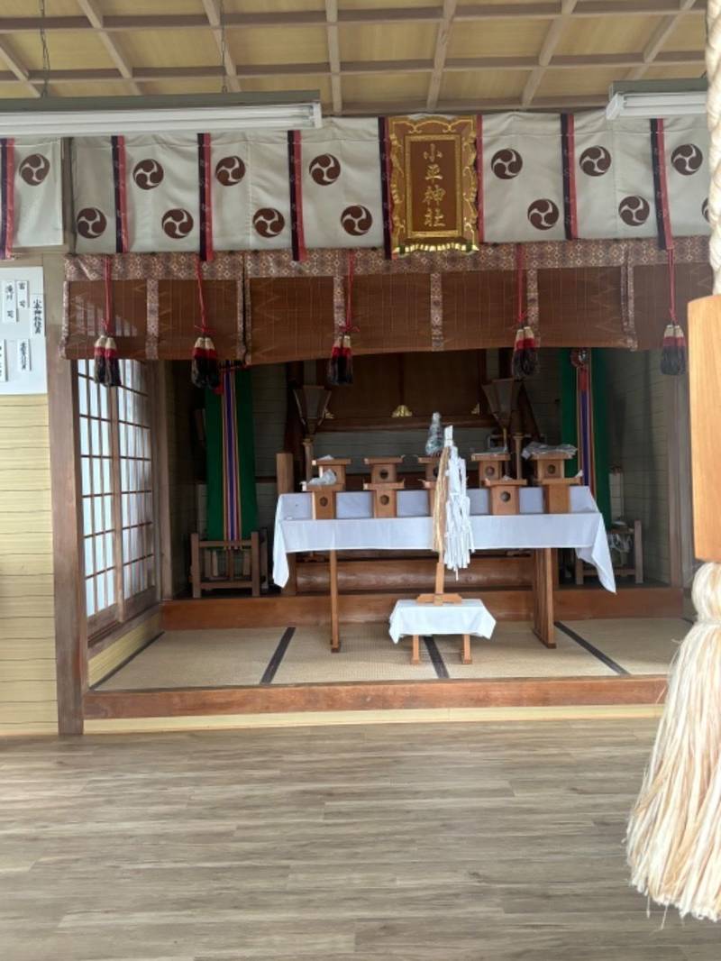 小平神社,北海道留萌郡小平町字小平403番地