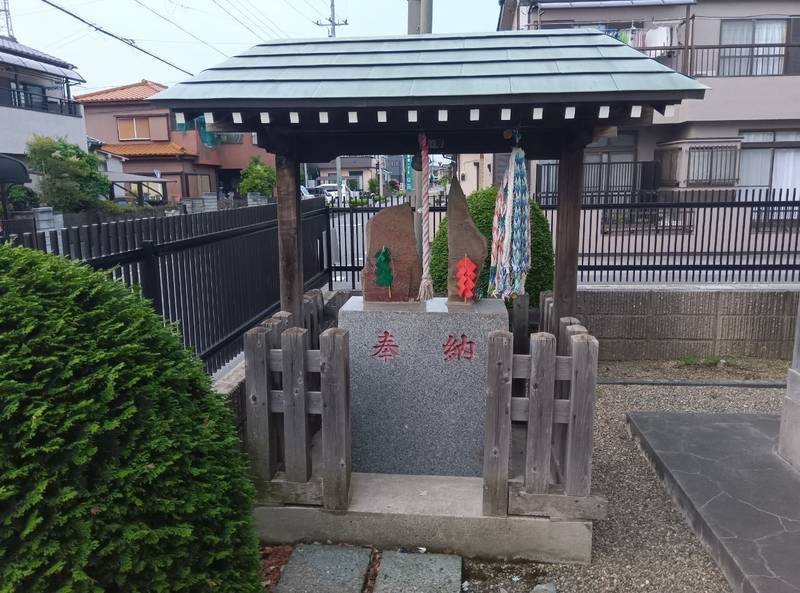 下組稲荷神社,埼玉県草加市新栄1-42-6付近