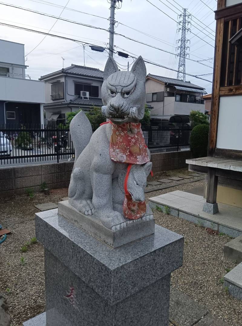 下組稲荷神社,埼玉県草加市新栄1-42-6付近