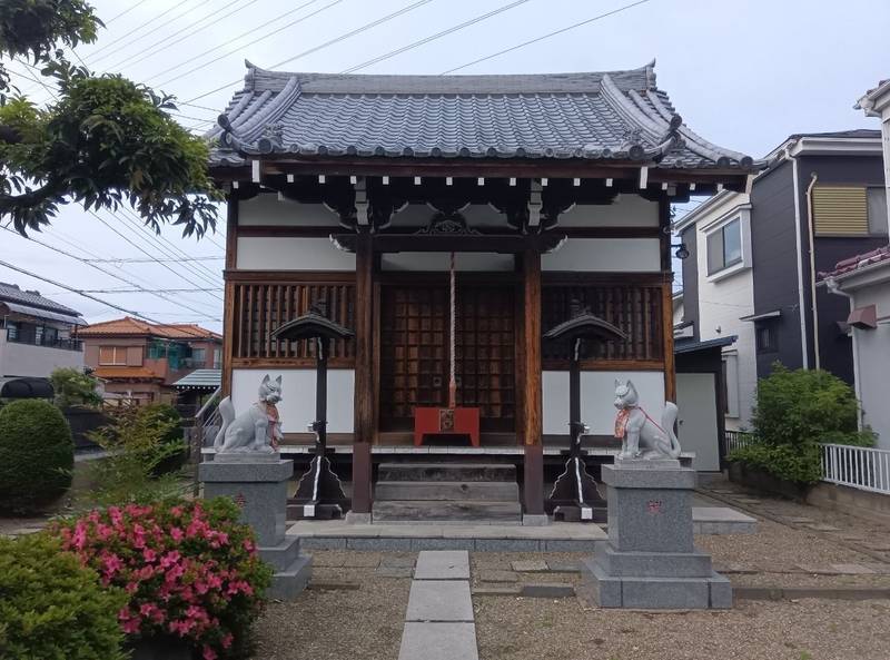下組稲荷神社,埼玉県草加市新栄1-42-6付近
