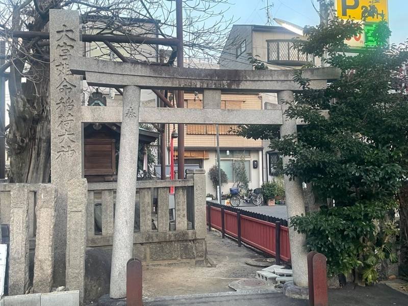 大宮姫命稲荷神社,京都府京都市上京区主税町826