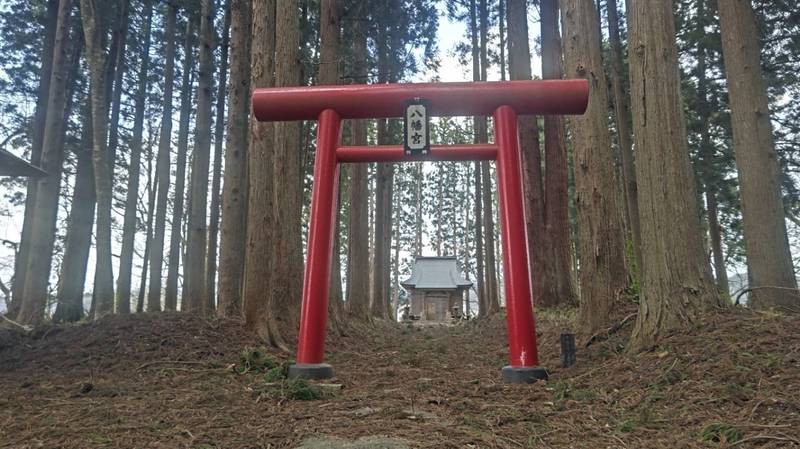 下野明八幡神社,山形県最上郡金山町大字下野明字八幡上636-1