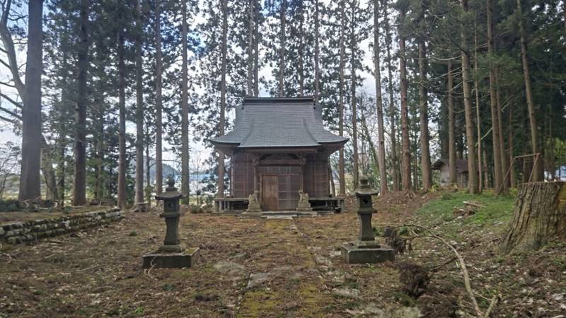 下野明八幡神社,山形県最上郡金山町大字下野明字八幡上636-1