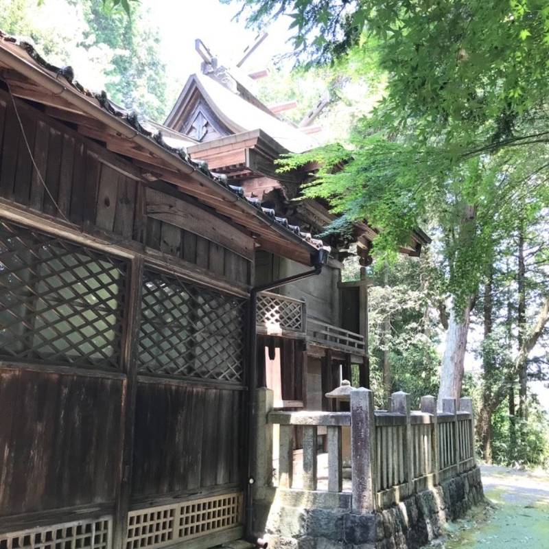 朝日神社,岡山県真庭市久世１９４８