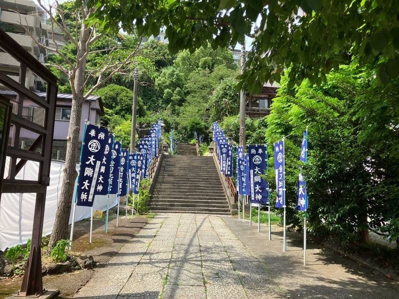 大綱金刀比羅神社,神奈川県横浜市神奈川区台町7-34