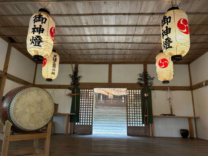 天健金草神社,島根県隠岐郡隠岐の島町都万４２４５−３